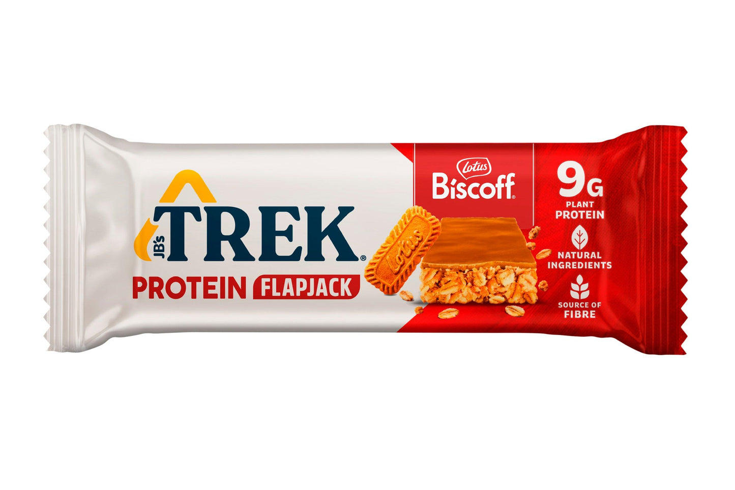 Trek Biscoff Protein Flapjack 50g (Box of 16)