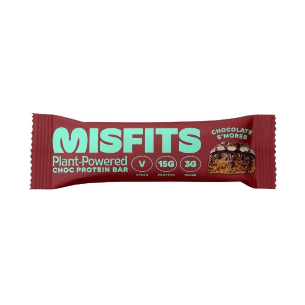 Misfits Vegan Chocolate S’mores Protein Bars - (12 x 48g) - Vending Superstore