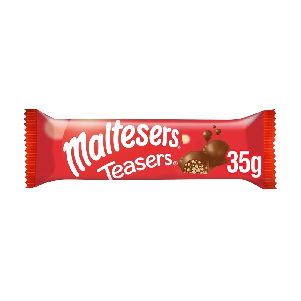 Maltesers Teasers Milk Chocolate & Honeycomb Snack Bar 35g (Box of 24)