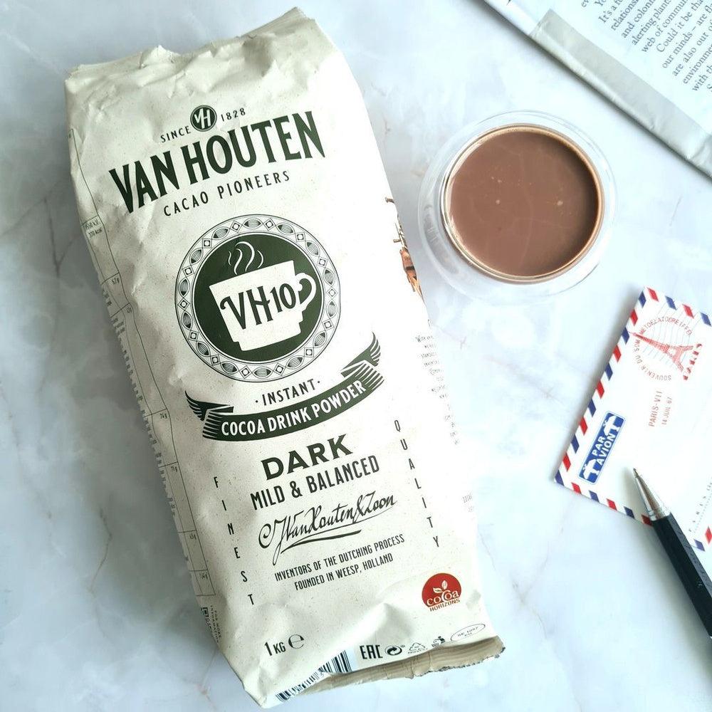 Van Houten VH10 Vending Machine Hot Chocolate (13% Cocoa, Dark) - 1kg Bag Or 10 x 1kg Case - Vending Superstore