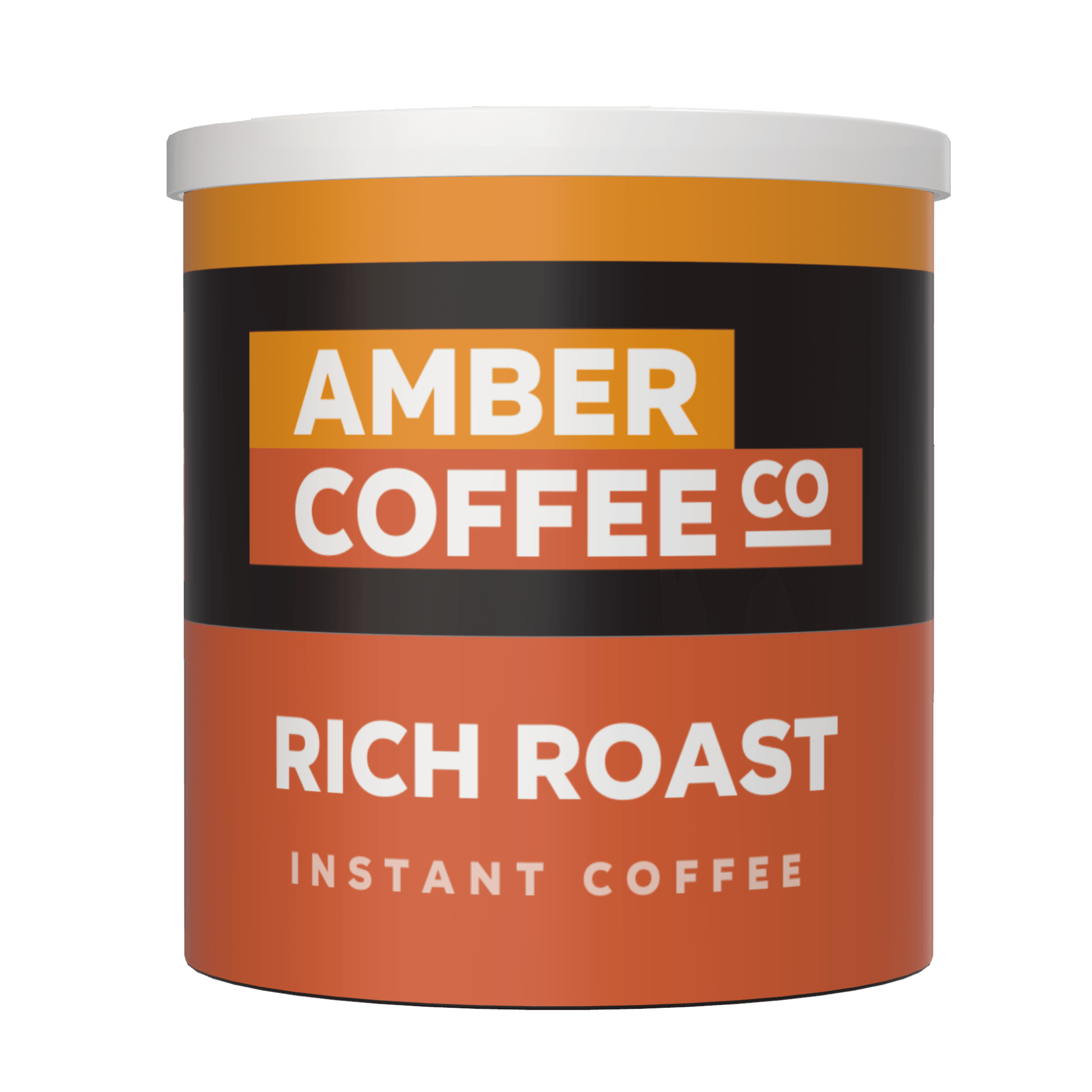 Amber Coffee Co Rich Roast Blend: Granulated Coffee Tin 750g (Ideal for the workplace) - Vending Superstore