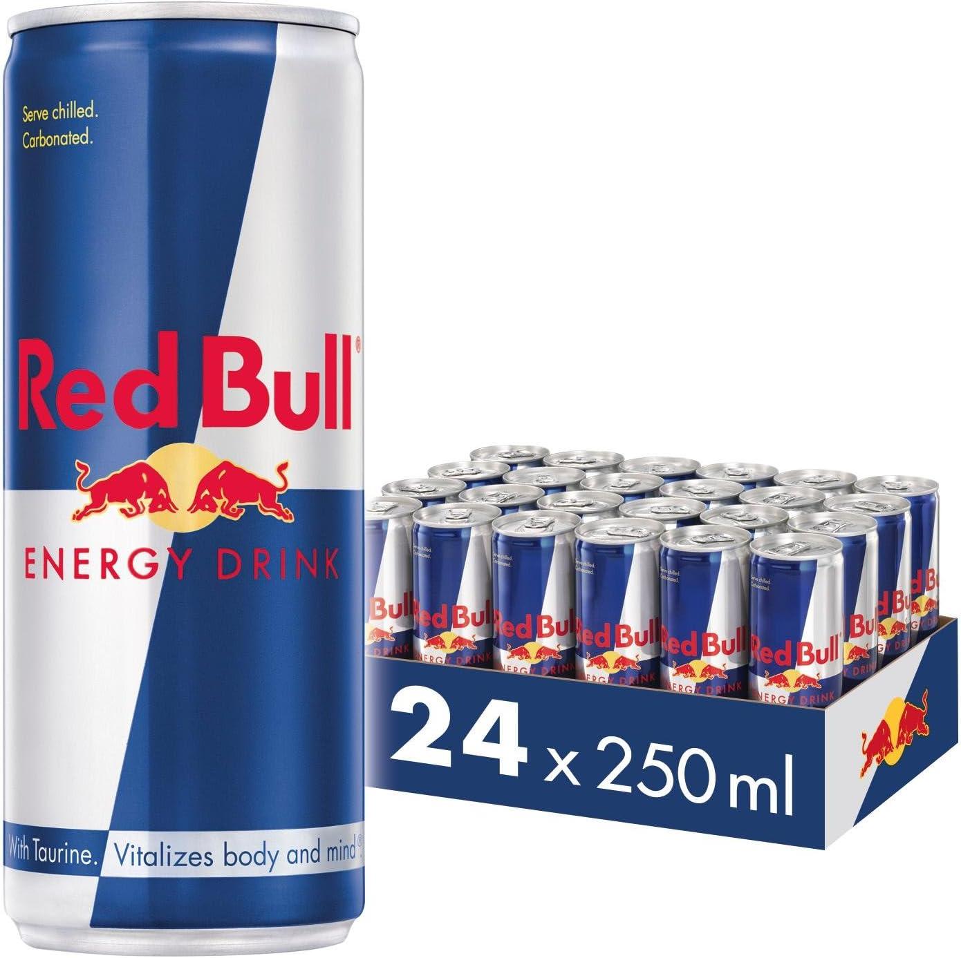 Red Bull Energy Drink 250ml x 24 Cans - Vending Superstore