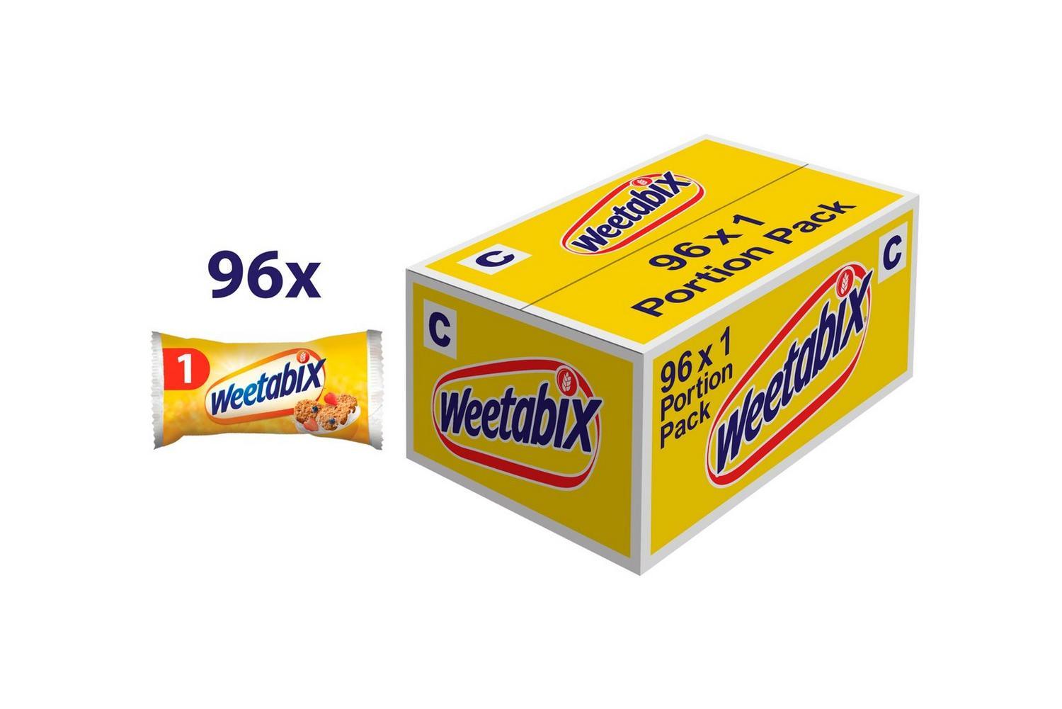 Weetabix - Individually Wrapped - Catering Pack C - 96 Single Portion Packs - Vending Superstore