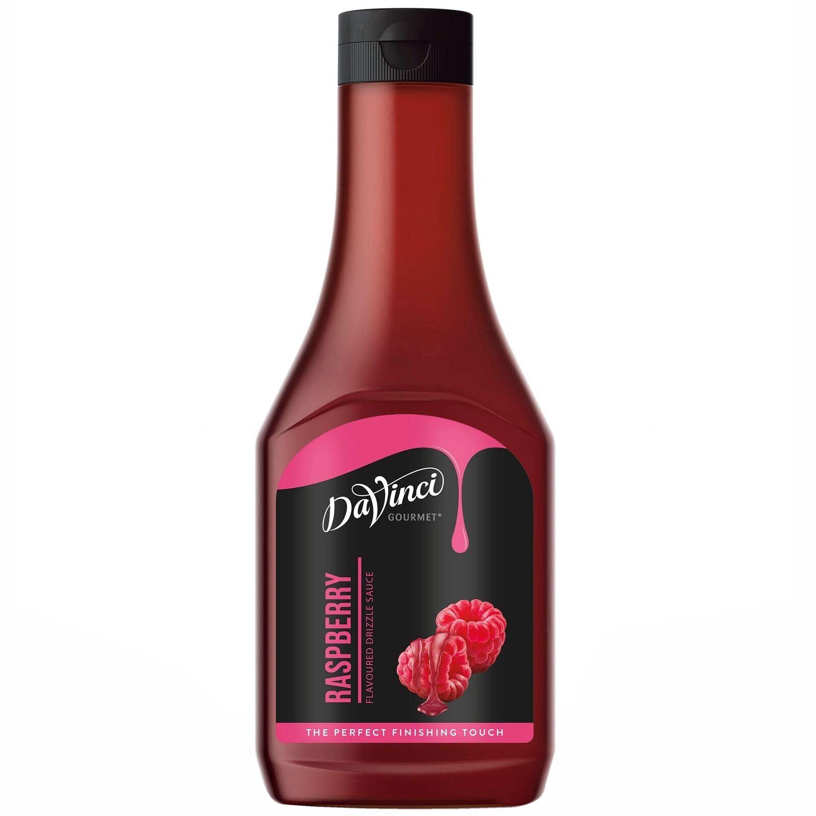 DaVinci Raspberry Drizzle Desert Topping Sauce (500g) - Vending Superstore
