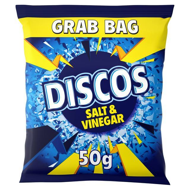 Discos Salt & Vinegar (28x50g) - Vending Superstore
