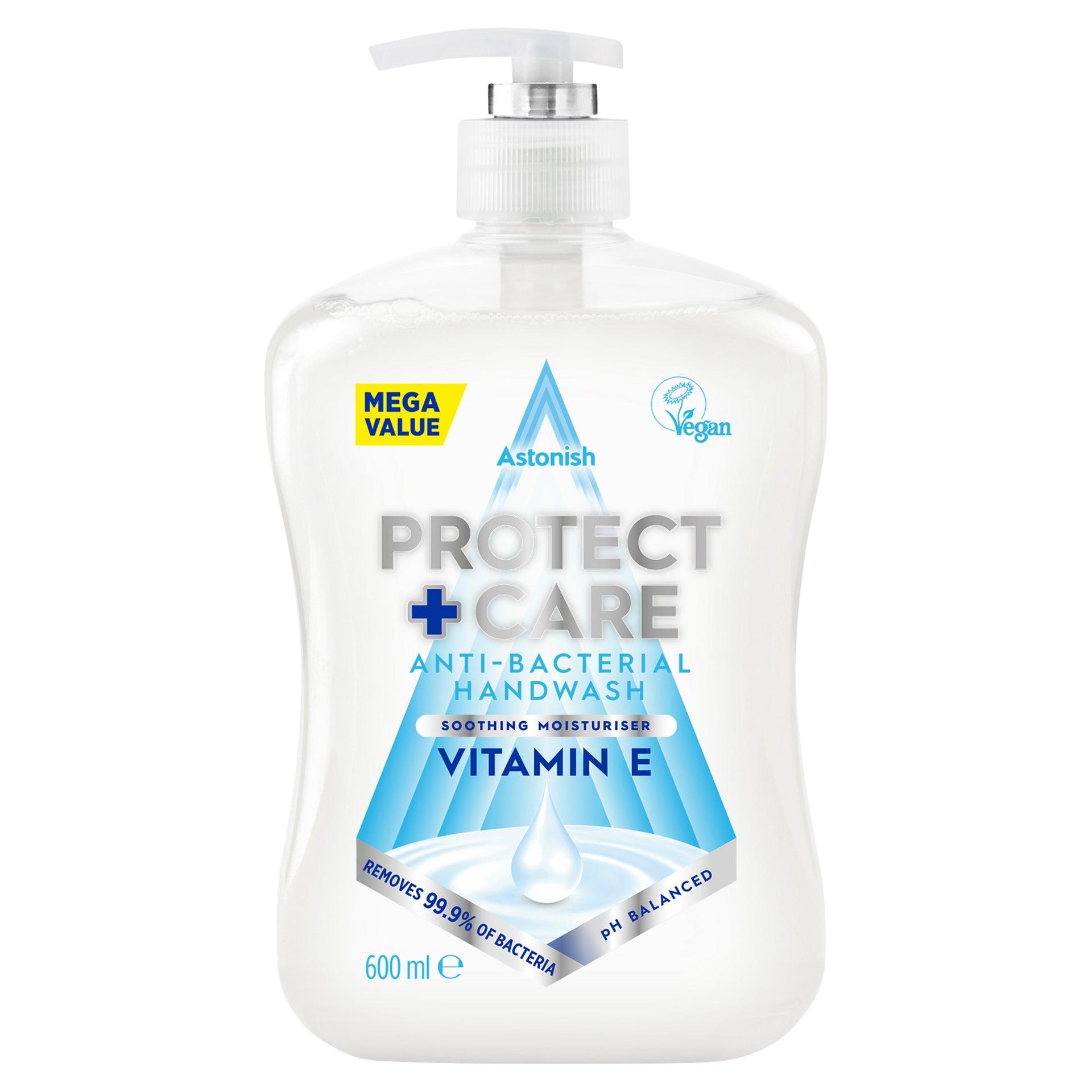Astonish - Handwash Protect & Care Anti-bac Protect Moisture 600ml - Vending Superstore