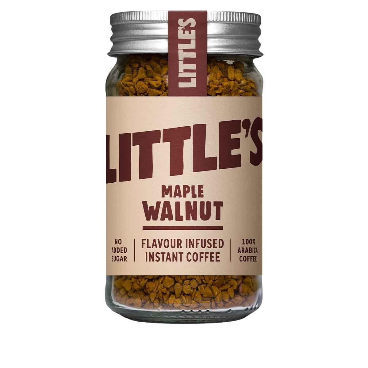 Littles - Flavoured Instant Coffee Maple Walnut - 50g - Vending Superstore