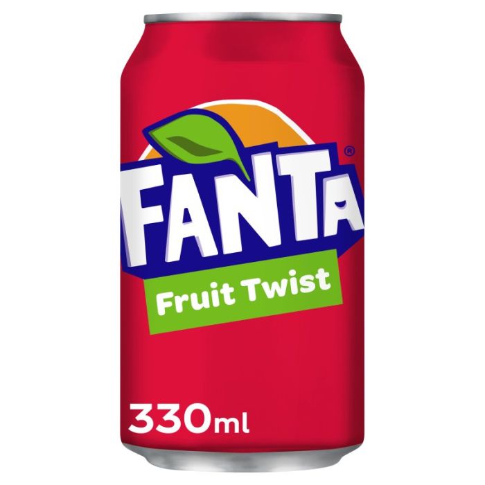 Fanta Fruit Twist Cans - 330ml (Pack of 24)