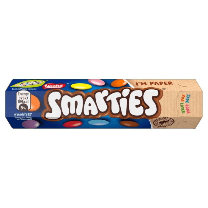 Nestle Smarties Hexatube 38g (24 Pack) - Vending Superstore