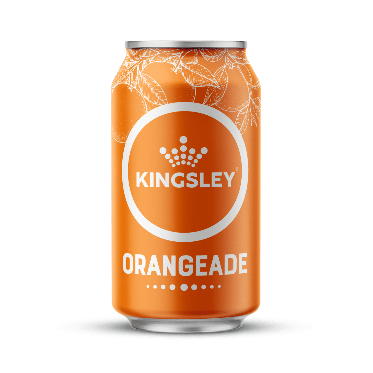 Kingsley Orangeade Cans - 330ml (Pack of 24)
