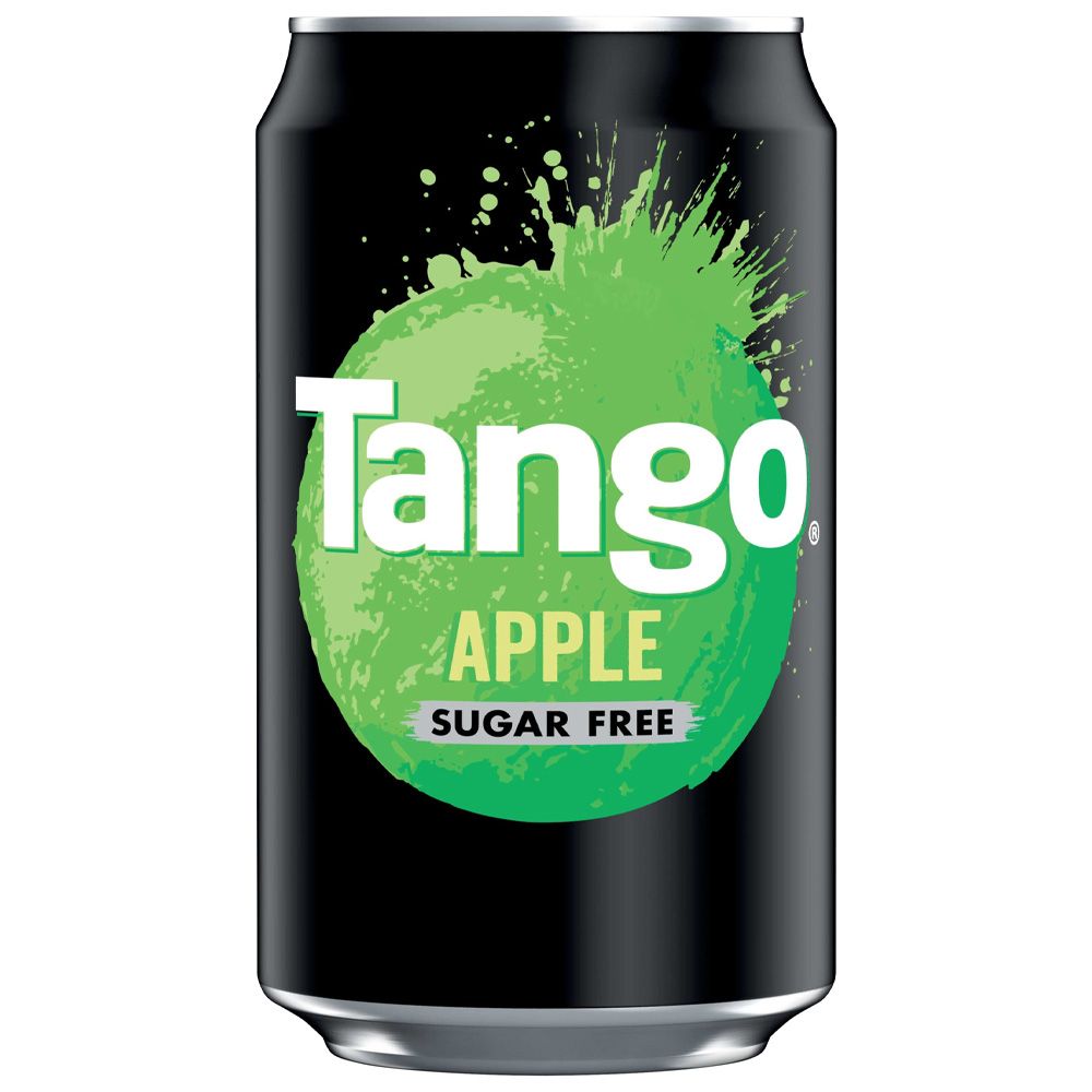 Tango Apple Sugar Free: Soft Drink Cans - 330ml (Pack of 24)