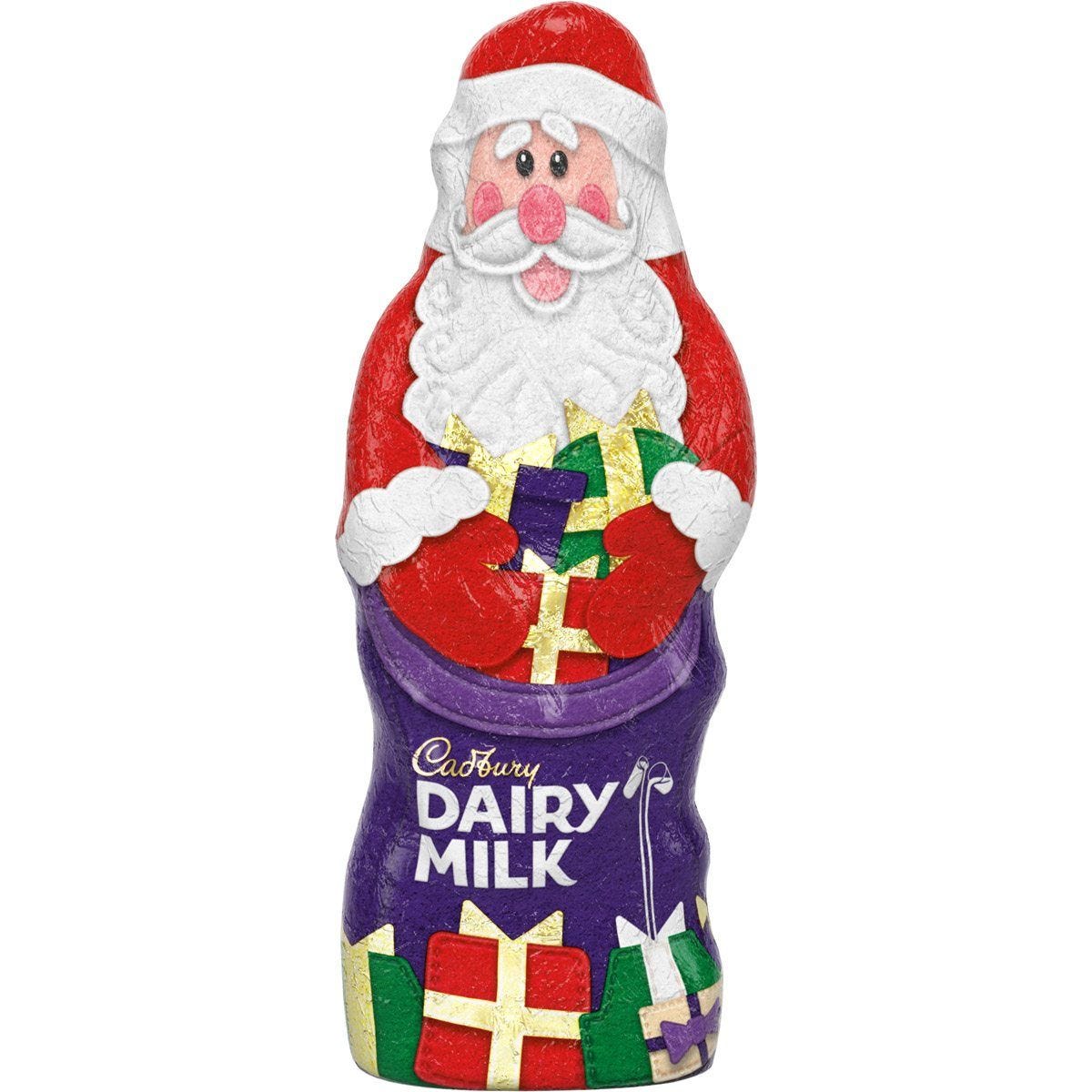 Cadburys Dairy Milk Hollow Chocolate Santa (Pack of 8)
