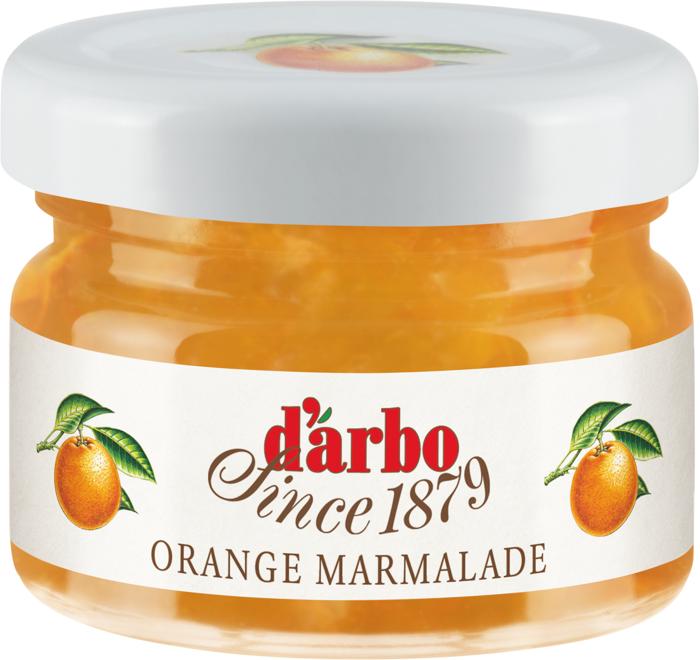 Darbo Orange Marmalade Mini Jars – 28g (Pack of 60)