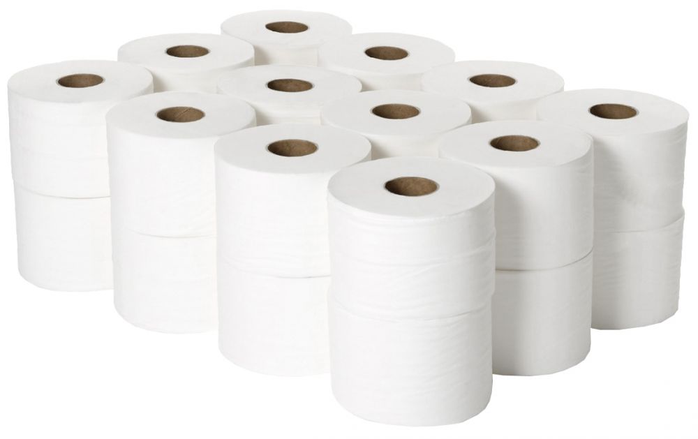 Swift Micro Mini Jumbo Toilet Roll 2 Ply 90m (Pack of 24)