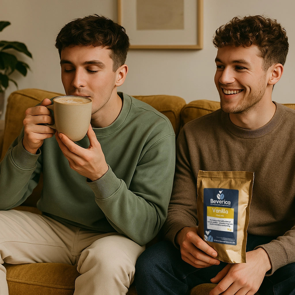 Beverica Vanilla Chai Latte Mix - Vegan Suitable (Suitable for Vending Machines) (1KG Bags)