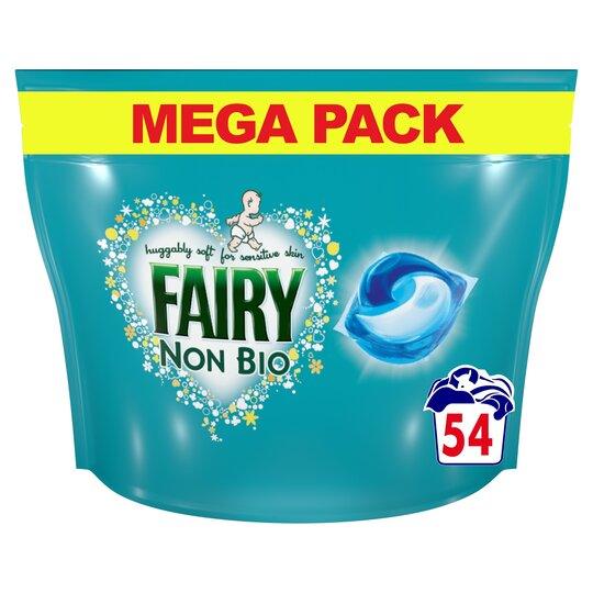 Fairy Non Biological Washing Pods 54 Washes - Vending Superstore