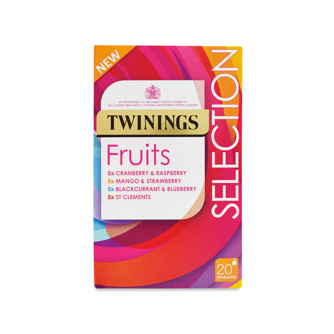 Twinings Tea: Fruit Tea Selection Pyramid Envelope Tea Bags - 20 Bags - Vending Superstore