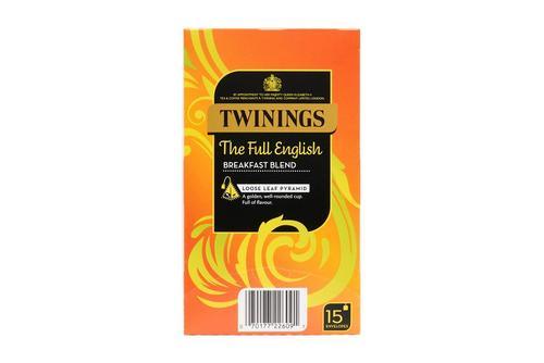 Twinings The Full English Mesh Tea Pyramids Envelope 15 Pack - Vending Superstore