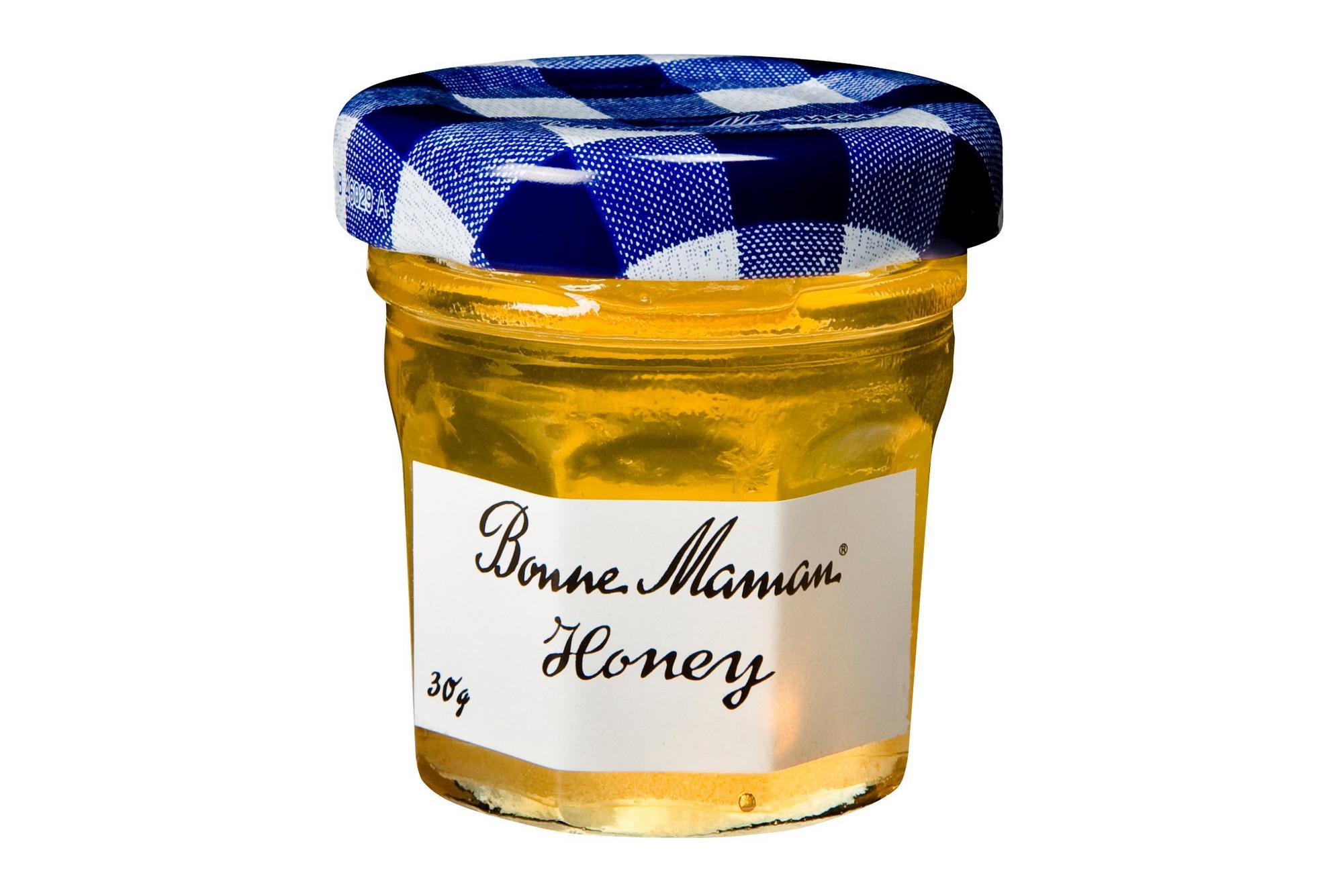 Bonne Maman Honey 30g Portions - Mini Glass Jars - Pack of 15 - Vending Superstore