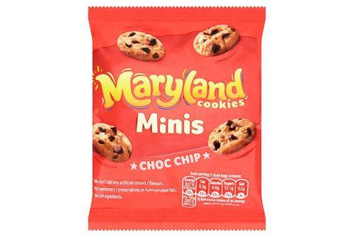 Maryland Mini Chocolate Chip Cookies Grab Bag - Catering Box 48x40g - Vending Superstore