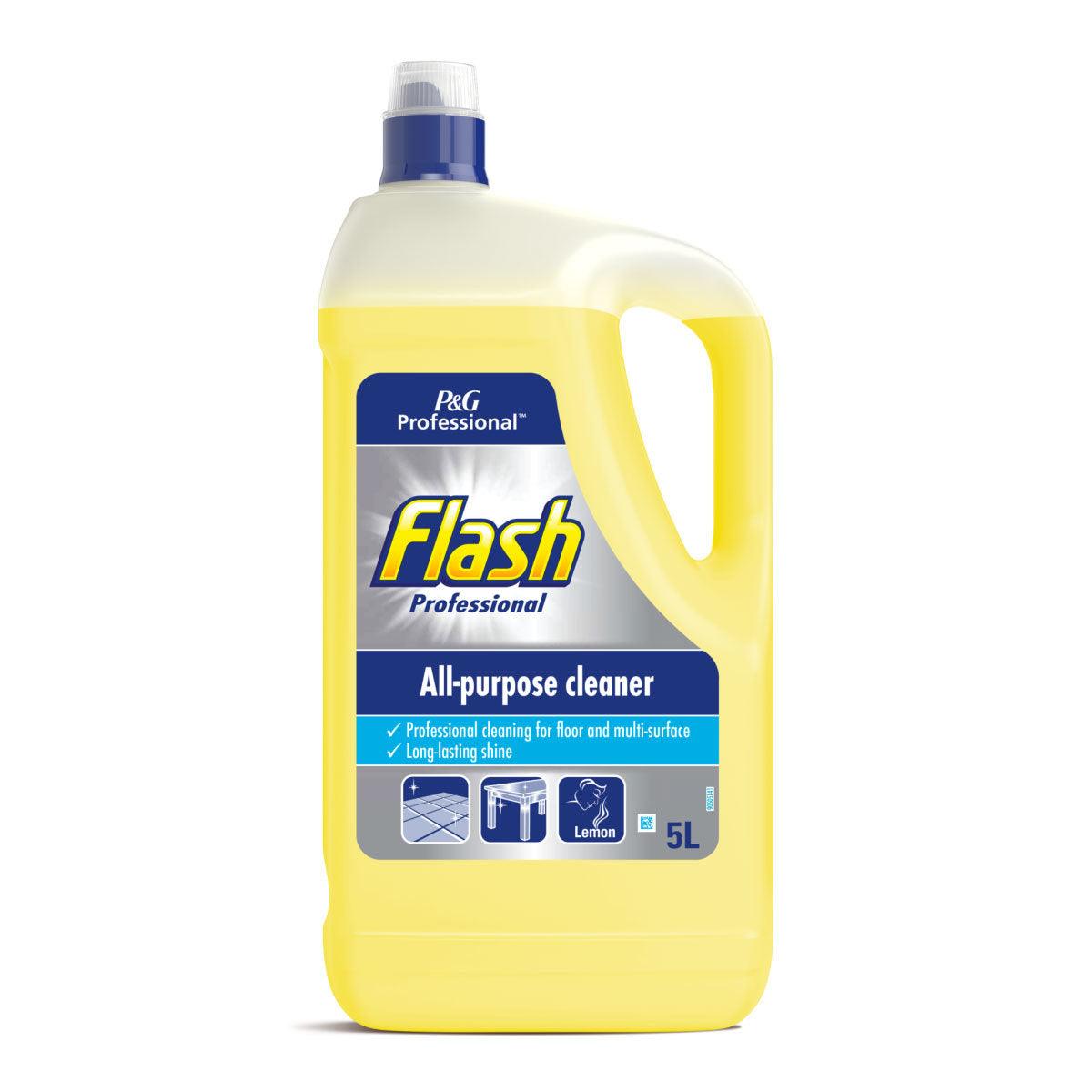 Flash Professional All Purpose Cleaner Lemon - 5 Litres - Vending Superstore