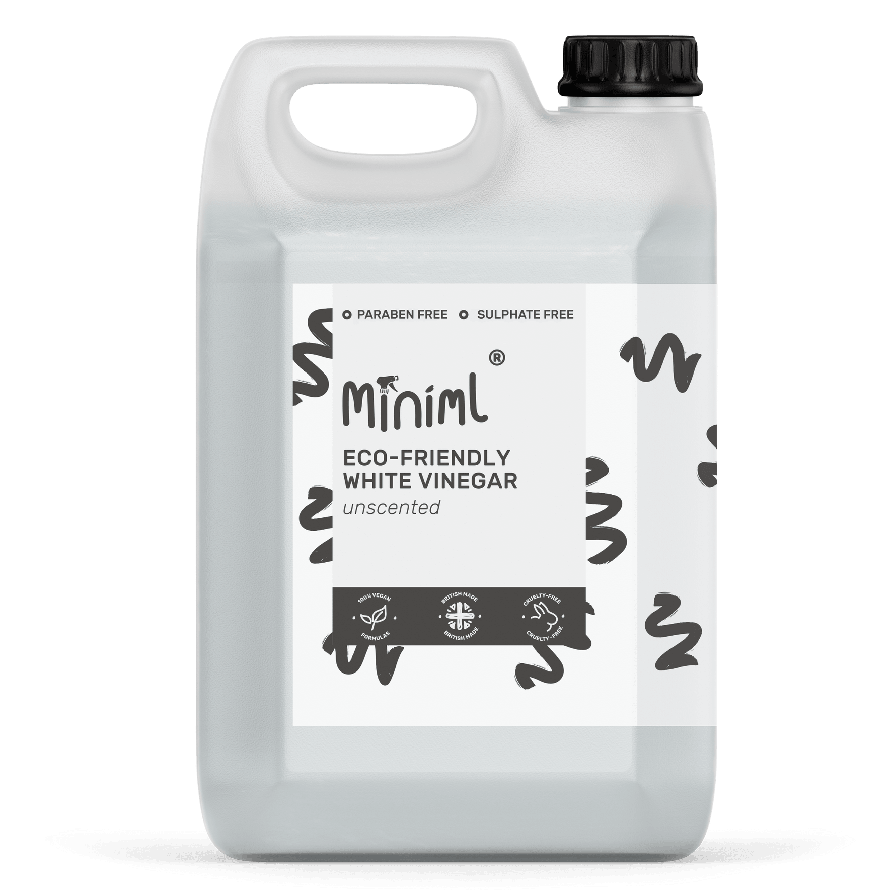 Miniml - Eco Friendly - White Vinegar - 5 Litre - Vending Superstore