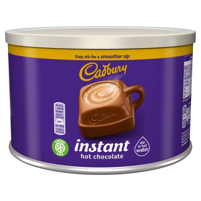 Cadbury Instant Hot Chocolate Powder Tin 1kg (Add Water) - Vending Superstore