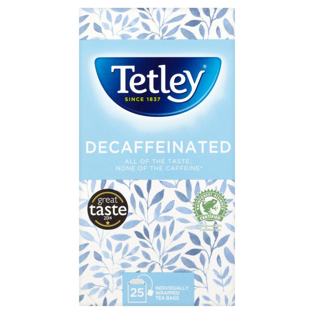 Tetley Tea: Decaf Tea Envelope Tea Bags - 25 Bags - Vending Superstore