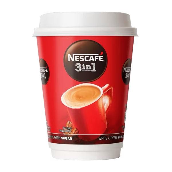 Nescafe &amp; Go - Foil Sealed Drinks: Nescafe Original 3 In 1 Coffee - Sleeve Of 8 Cups - Vending Superstore