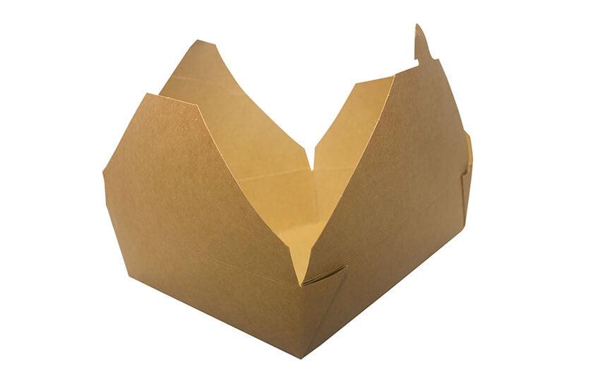 Go-Deli - Deli Box Fold Top - Takeaway / Deli / Noodle Box - Various Sizes - Kraft Takeaway Packaging - Vending Superstore