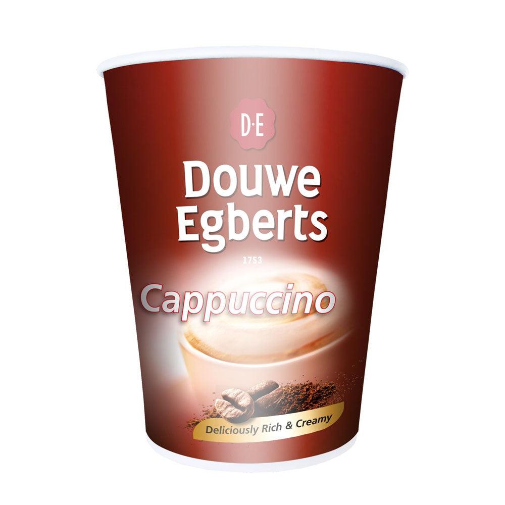 Nescafe &amp; Go Compatible - Foil Sealed Drinks: Douwe Egberts Cappuccino - Sleeve of 10 Cups - Vending Superstore