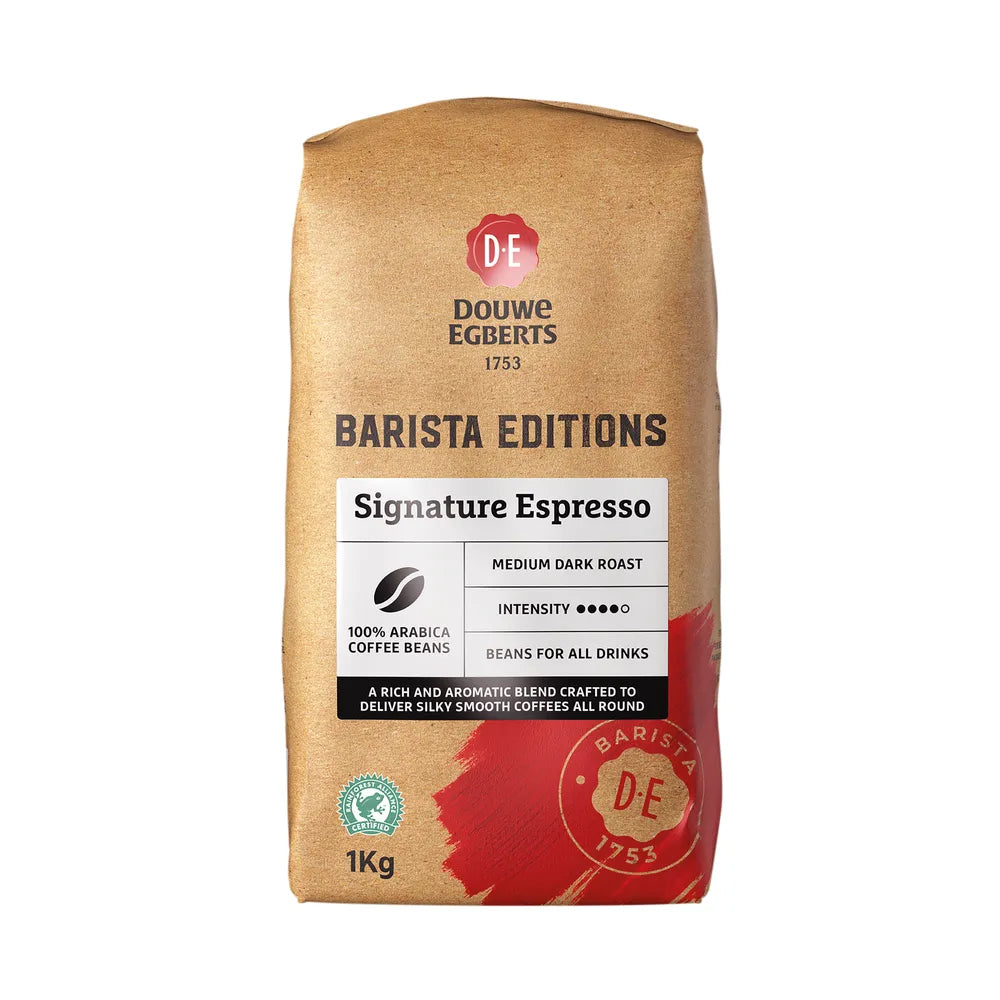 Douwe Egberts Barista Editions Signature Espresso Coffee Bean 1kg - Vending Superstore