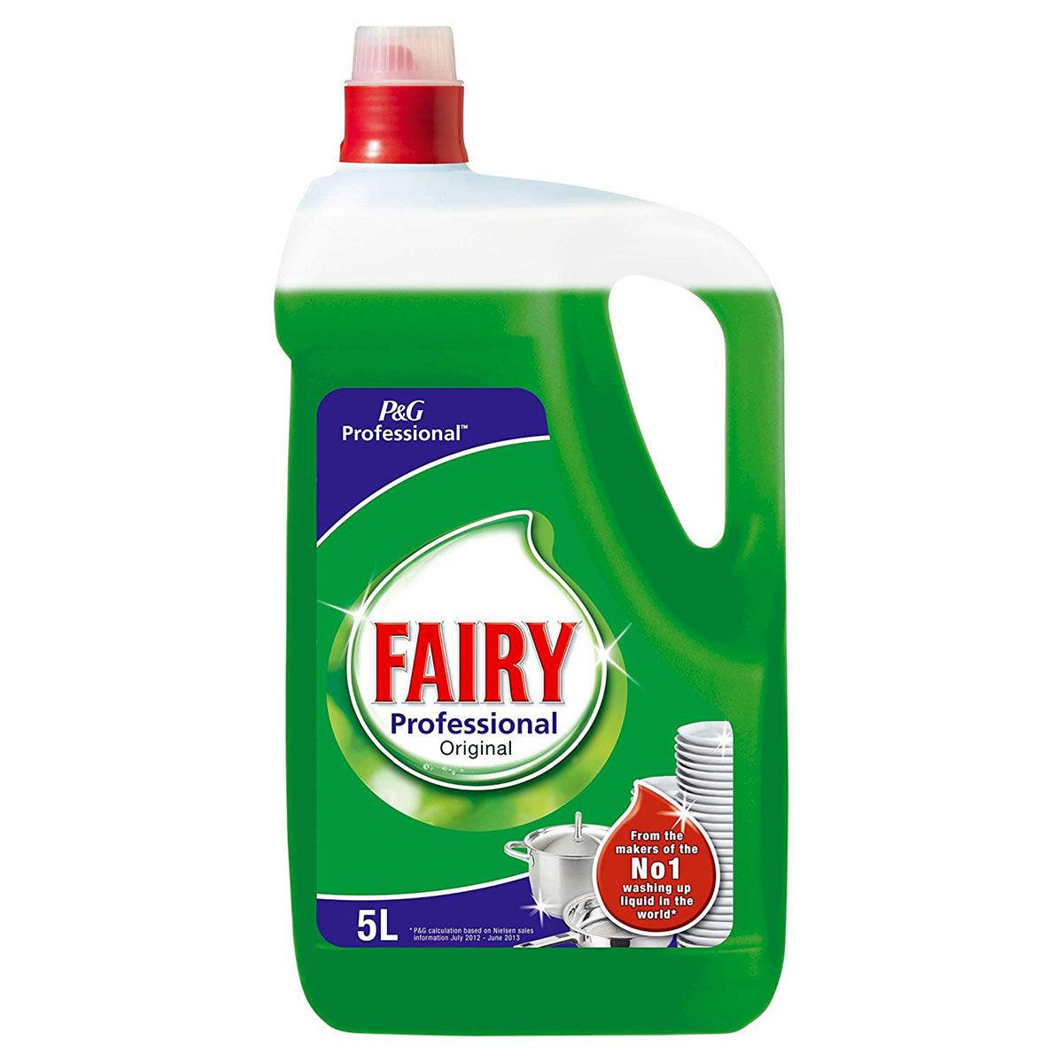 Fairy Original Professional Washing Up Liquid - 5 Litre - Vending Superstore