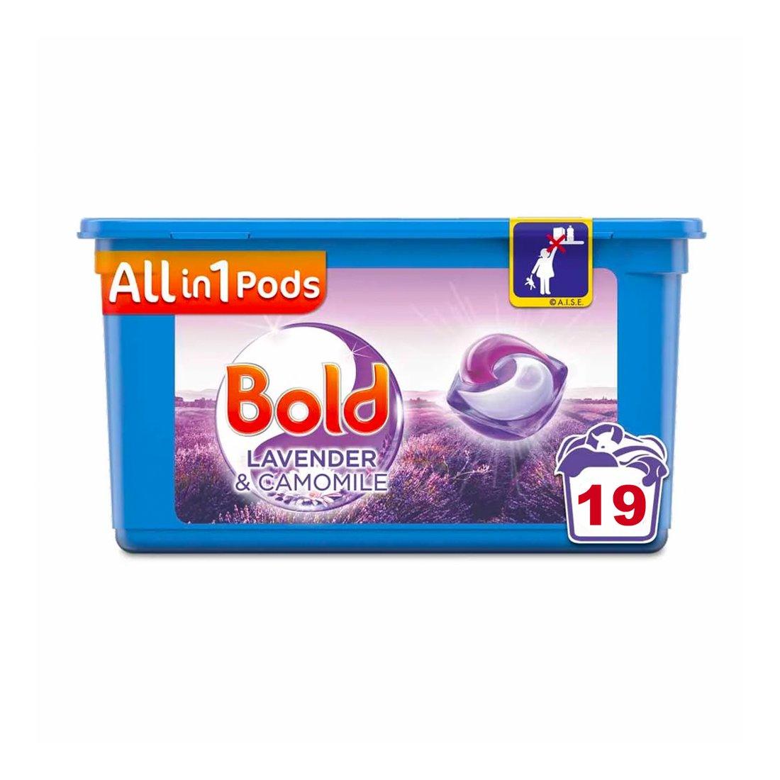 Bold All-in-1 Pods - Lavender & Camomile - 19 Pack - Vending Superstore