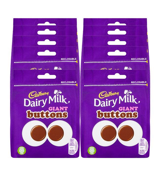 Cadbury Giant Buttons Bag - Case of 10 Bags - Vending Superstore