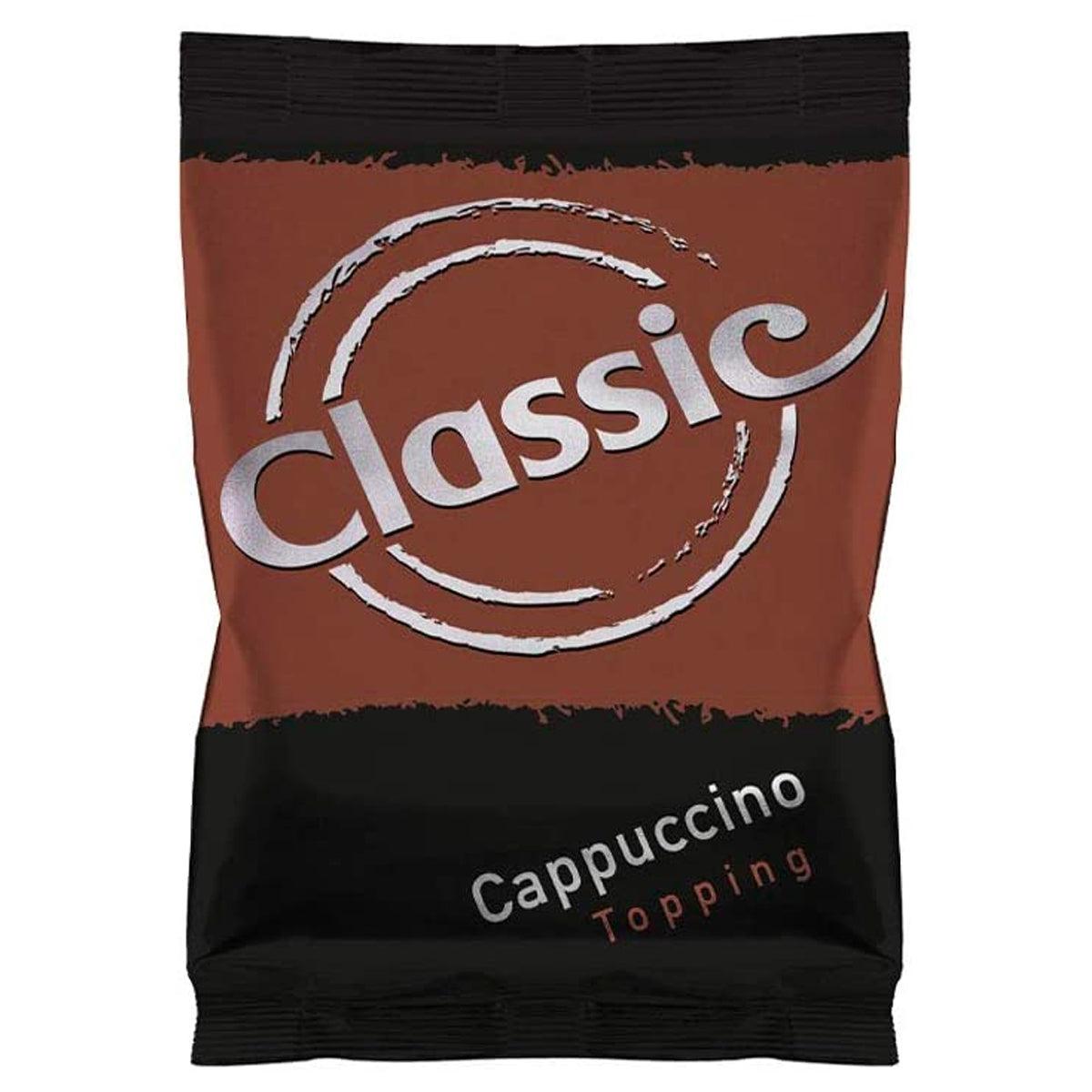 Classic Cappuccino Topping - 10 x 750g Bags (Full Case) - Vending Superstore