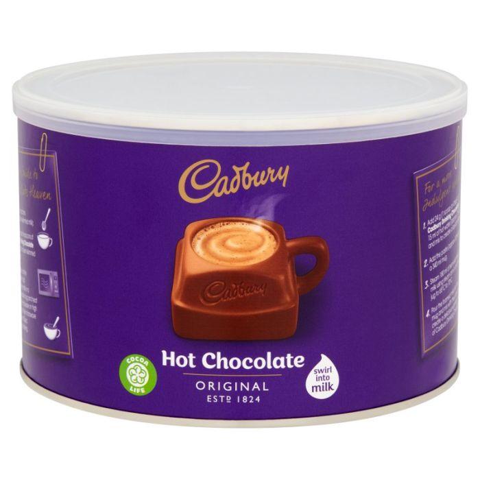 Cadbury Hot Chocolate Powder Tin 1kg (Add Milk) - Vending Superstore