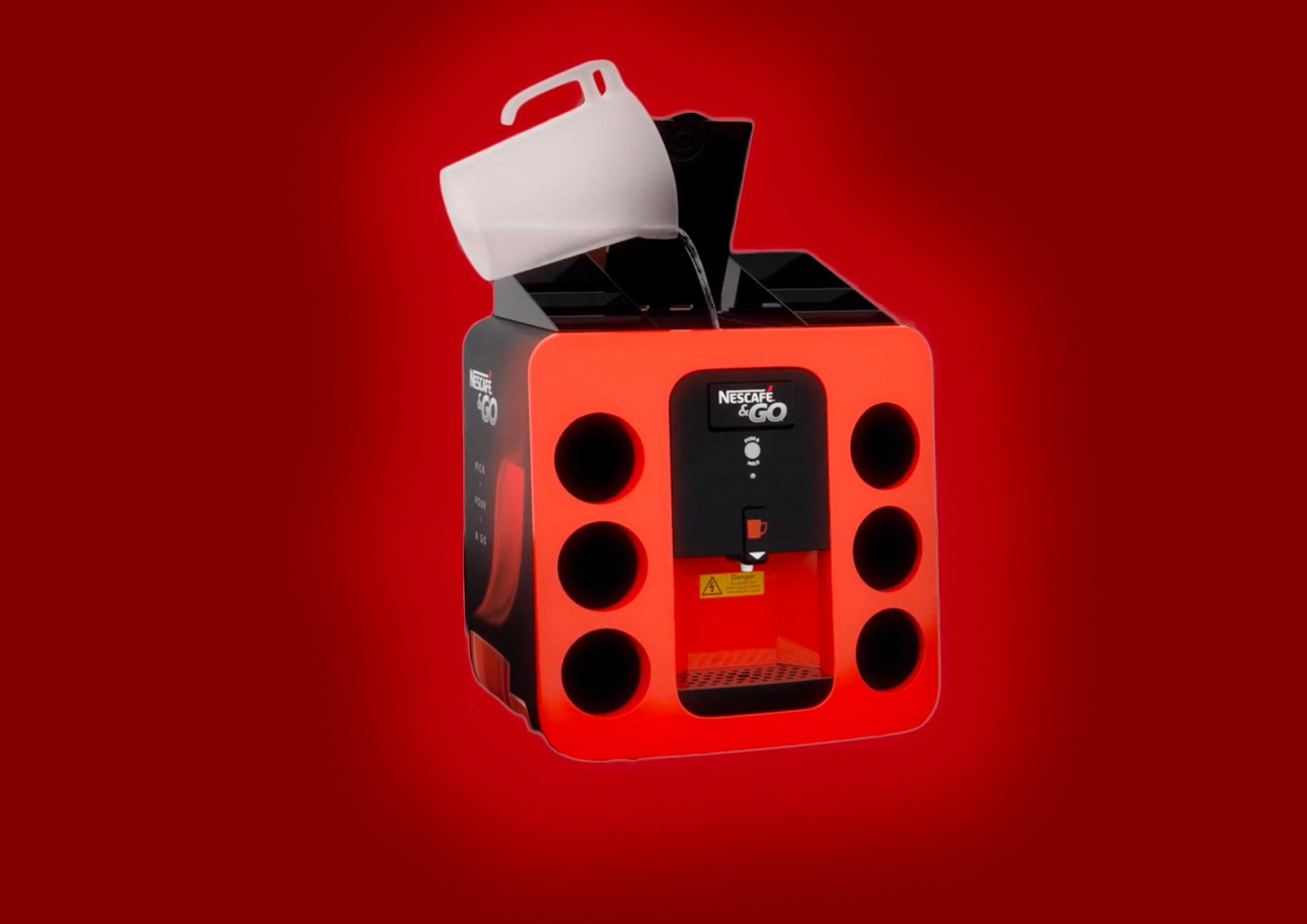 Nescafe &amp; Go Machine Coffee Machine for Small Business - Vending Superstore