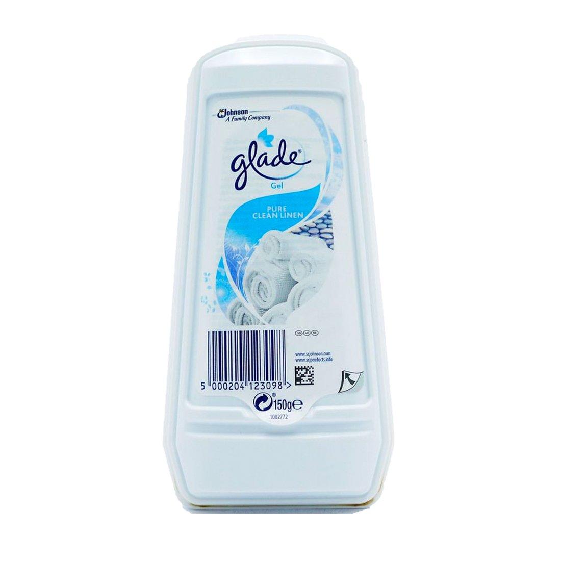 Glade Solid Gel Pure Clean Linen Air Freshener - 150g - Vending Superstore