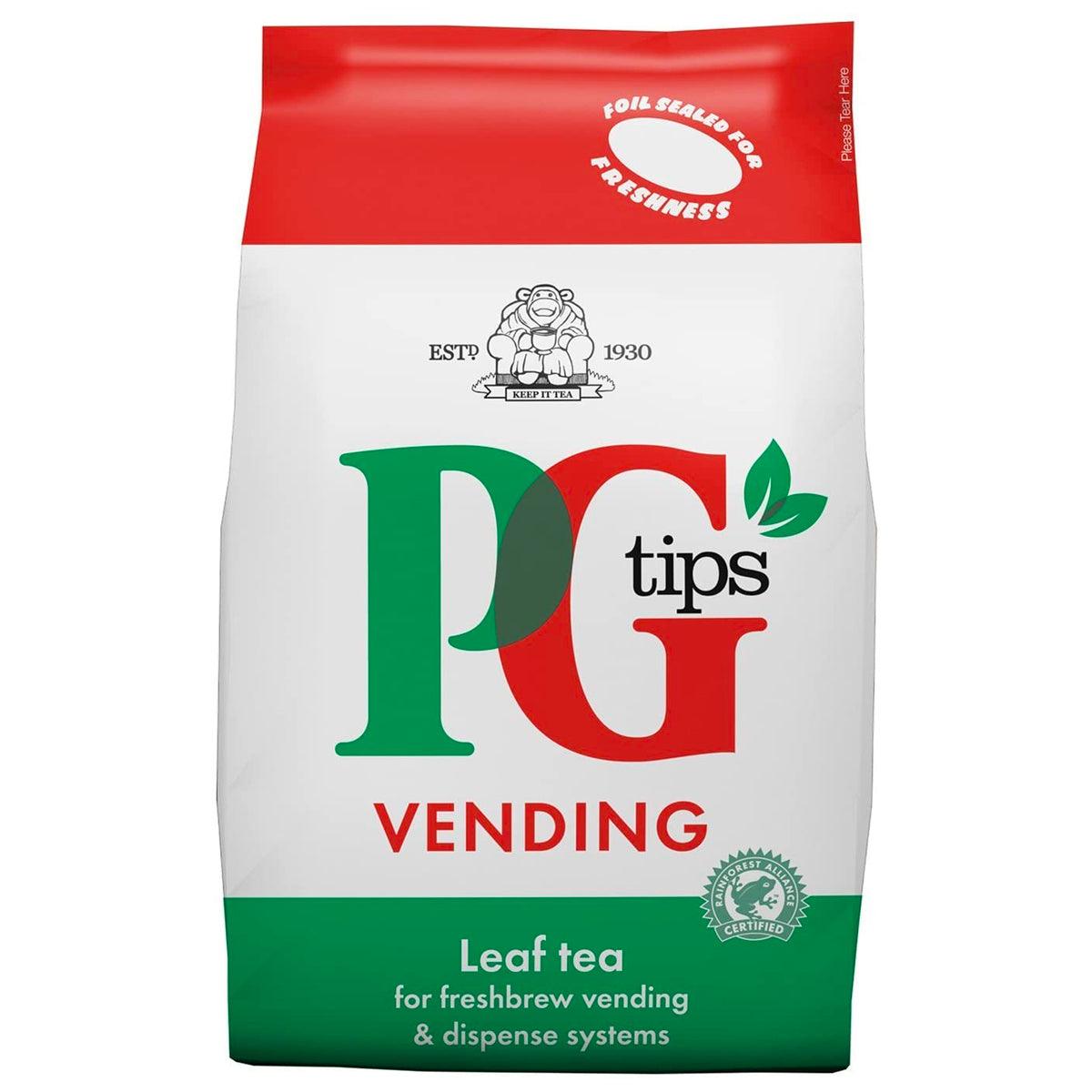 PG Tips Leaf Tea For Vending - 6 x 1kg Bag - Vending Superstore