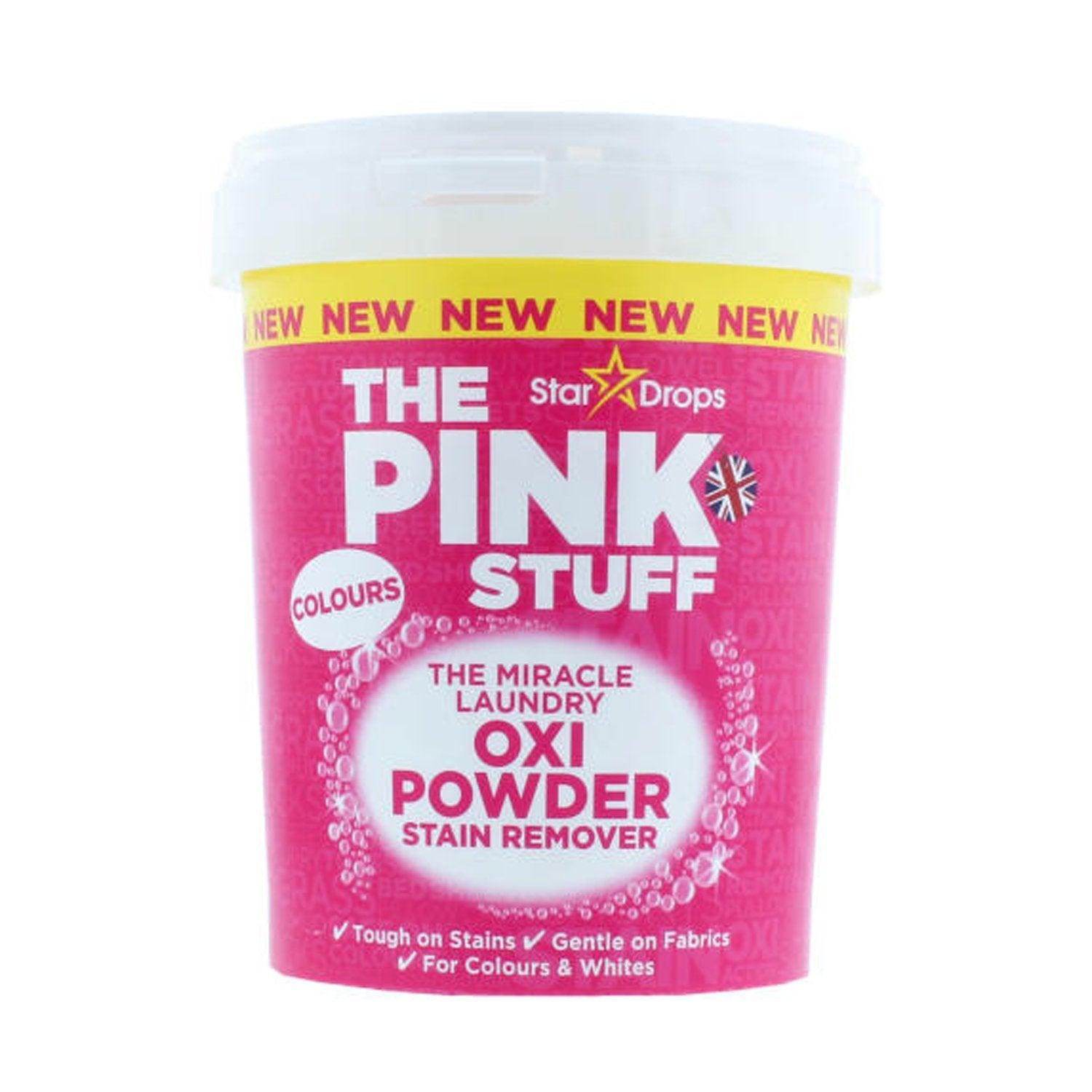Pink Stuff Oxi Powder Stain Remover For Colours 1kg - Vending Superstore