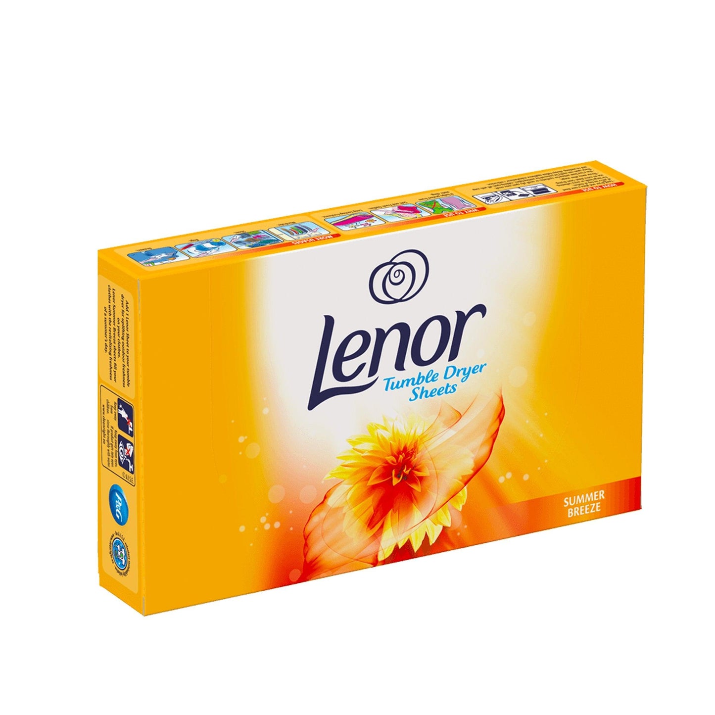 Lenor Tumble Dryer Sheets - Summer Breeze 34 Pack - Vending Superstore