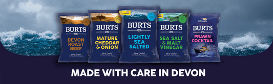 Thrilled to be stocking Burts Handcooked Crisps - Vending Superstore