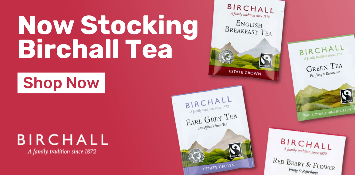 Proud to now be stocking the Birchall tea range - Vending Superstore