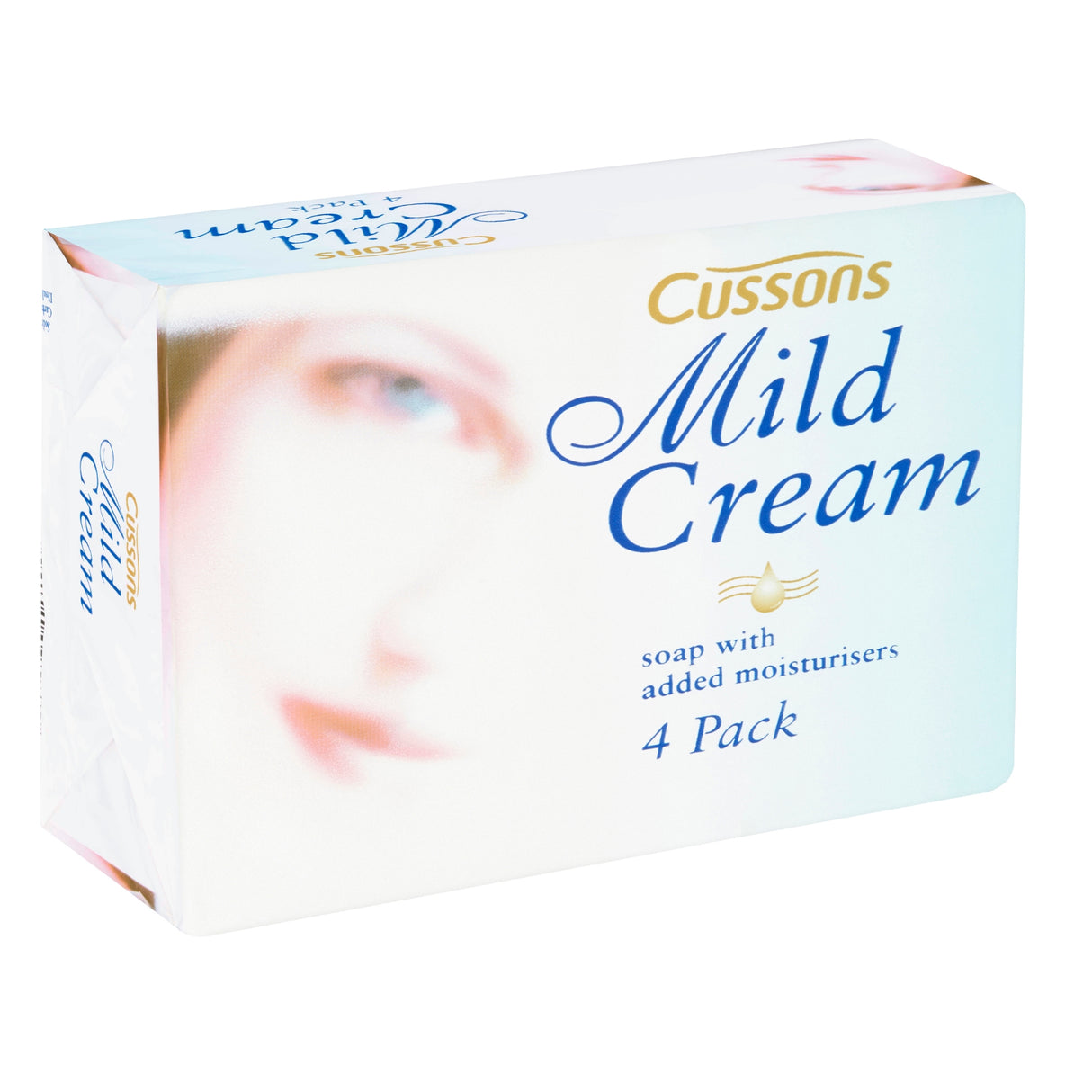 Cussons Mild Cream Soap Bars (Pack of 4 Bars)