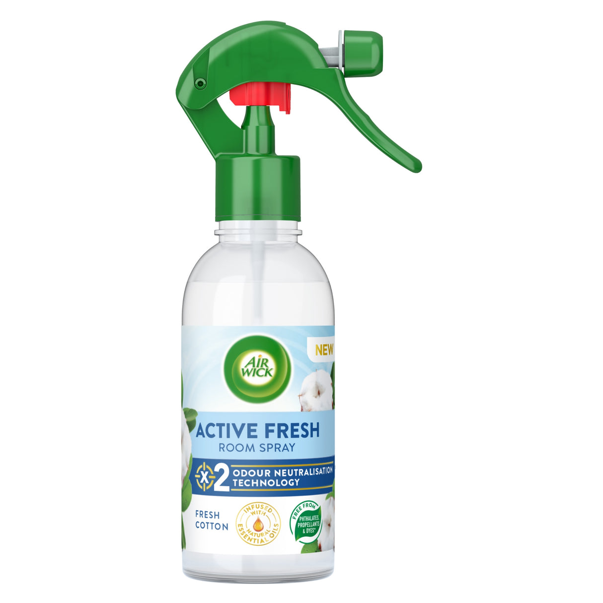 Air Wick Active Fresh Room Spray Fresh Cotton 237ml