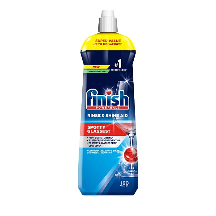 Finish Dishwasher Rinse Aid - 800ml Bottle