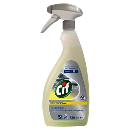 Cif Professional Power Cleaner Degreaser 750ml - Case of 6
