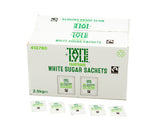 Tate & Lyle Fairtrade White Sugar Sachets - 2.5g (Box of 1000)