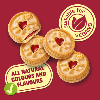Jammie Dodgers Mini Snack Packs - 4 Biscuits Per Pack 20g (Box of 170)